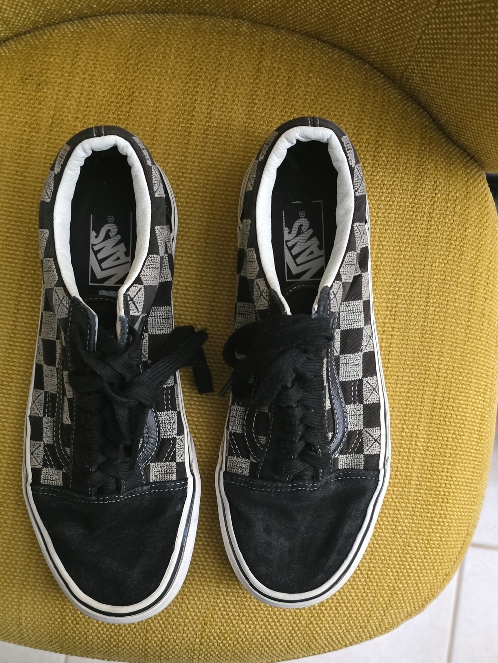 Vans Old Skool "Stitch Checkerboard"